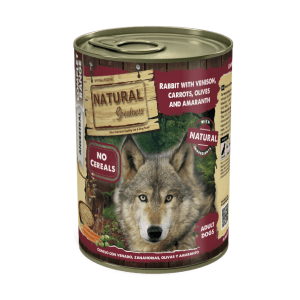 NATURAL GREATNESS CONEJO CON VENADO 400gr