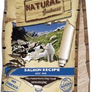 Natural Greatness Alimento completo perros minis o medinos pienso de Salmón
