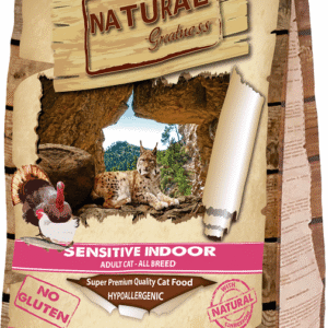 Natural Greatness sensitive indoor pienso gatos adulto esterilizado senior pienso gato