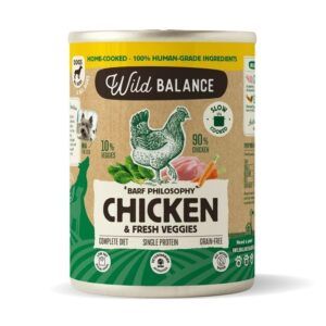 Wild Balance Barf al Vapor para Perro de Pollo 400g