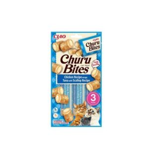 churu bites snacks blandos rellenos para gatos
