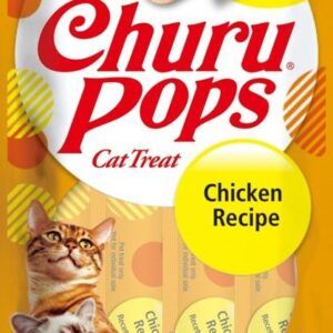 Churu pops de Pollo para gatos snack blando