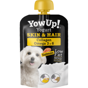 Yowup yogurt perro pelo y piel con colágeno omegas 3 & 6 brillo