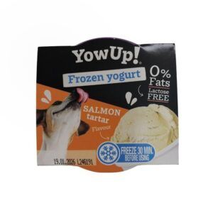 YowUp! yogurt helado salmon tartar para Perro