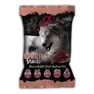 Alpha spirit snacks de higado tamaño mini 50g