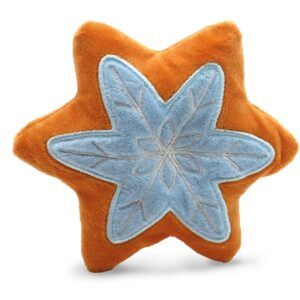 croci peluche navideño estrella para perros mini