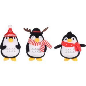 Flamingo Pingu Pingüino Peluche Navideño para Perro